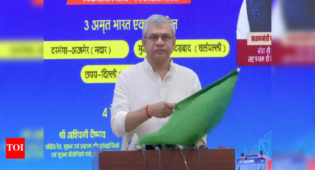 Bihar: Vaishnaw flags off 3 Amrit Bharat, 4 local trains - know the routes