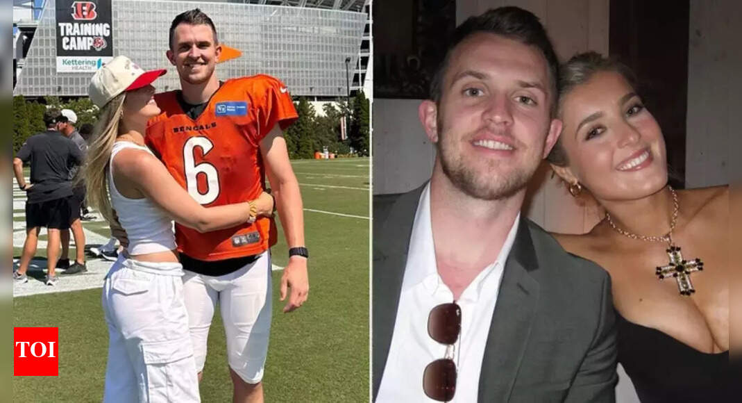 Jake Browning’s fiancée Stephanie Niles turns heads with her unusual Bengals look ahead of Broncos clash