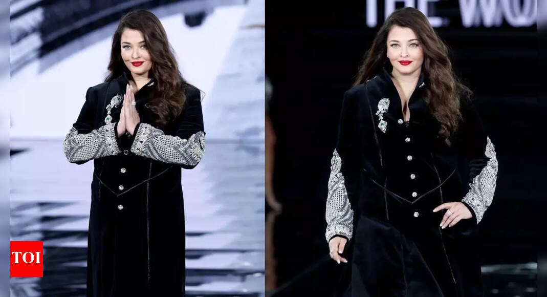 <div>'Not your selfie star,' netizens react to Aishwarya's walk at Paris Fashion Week</div>