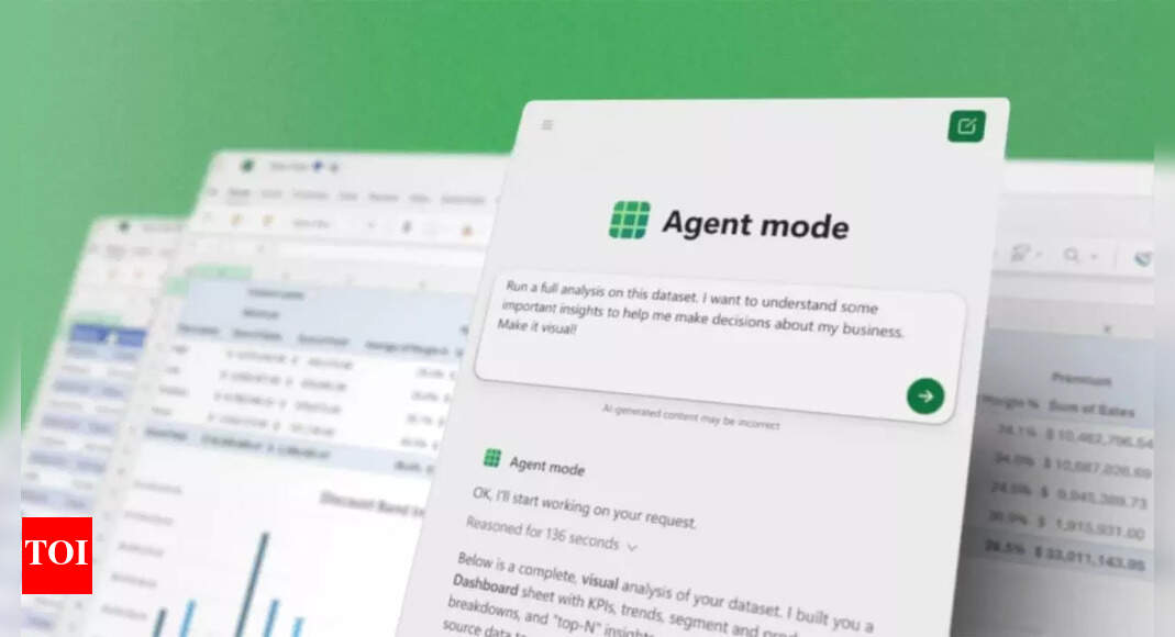 Microsoft launches ‘vibe working’ with Agent Mode and Office Agent in Microsoft 365 Copilot