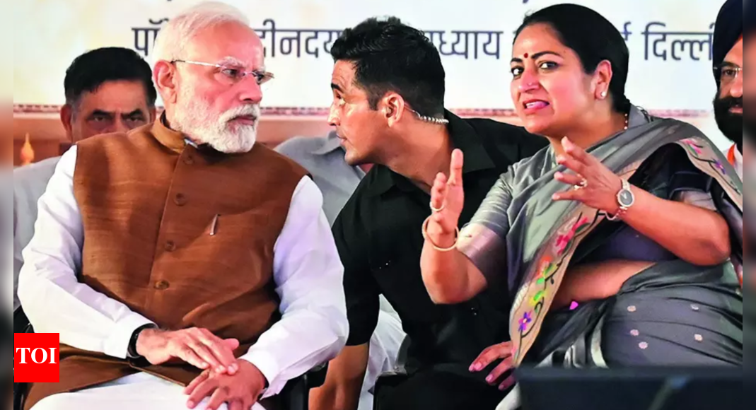 PM Narendra Modi opens Delhi BJP’s new office; urges workers to celebrate regional fests
