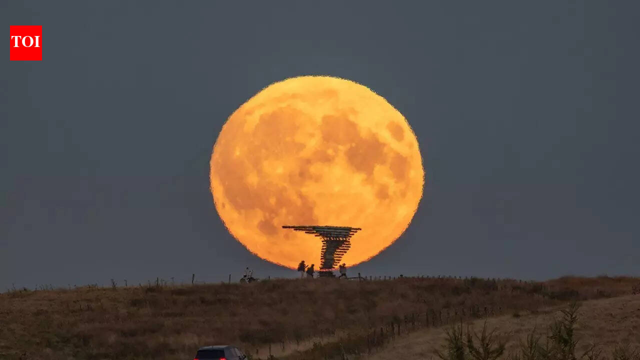 Harvest moon 2025: When, where and how to witness the rare autumn full ...