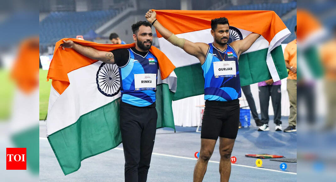 Rinku Hooda and Sundar Singh Gurjar secure historic 1-2 for India at World Para Athletics Championships