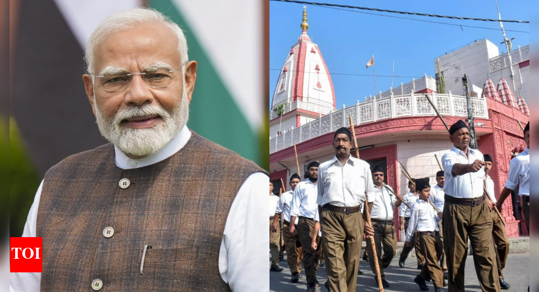 <div>RSS centenary celebrations: PM Modi to attend Delhi event on October 1; stamp & coin to be released</div>