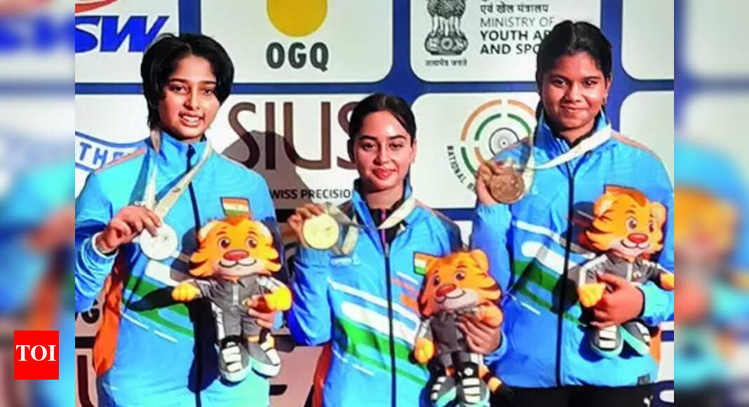 Ojasvi Thakur leads India’s clean sweep in girls’ 10m air rifle at ISSF Junior World Cup