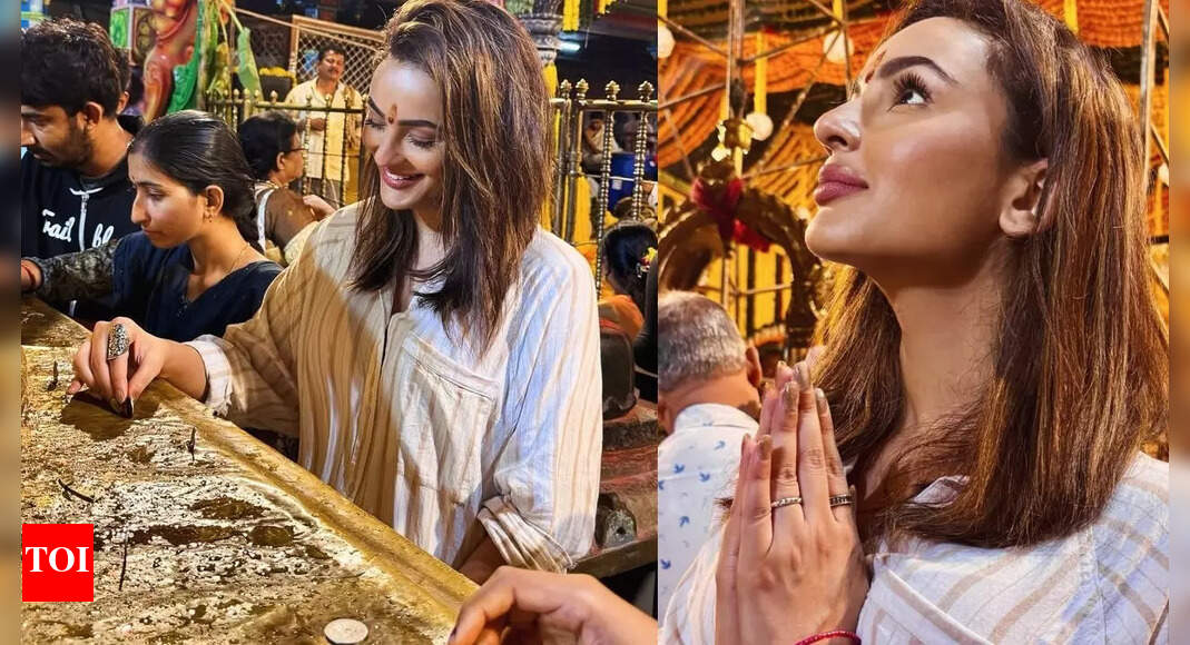 Seerat Kapoor visits Sri Peddamma Thalli temple: 'JMD' actress seeks divine blessings, Prepares for pan-Indian film