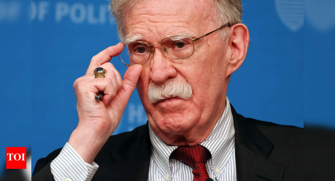 'Bigger picture was lost': Former NSA Bolton slams Trump's tariffs on India