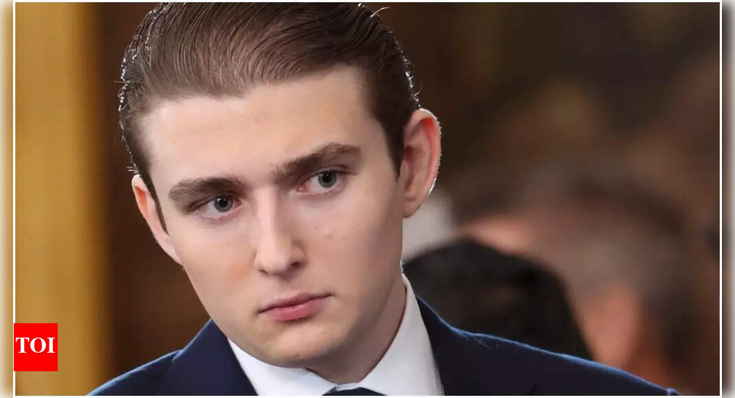 <div>'Lot of girls running after him': Barron Trump shuts down an entire floor of Trump Tower for date night- Report</div>