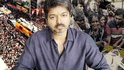 Karur stampede fallout: TVK suspends Vijay's rallies across Tamil Nadu |  Madurai News - The Times of India