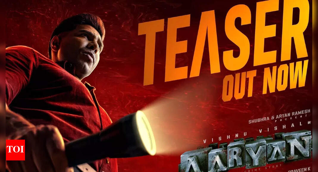'Aaryan' teaser: Vishnu Vishal’s new crime thriller excites fans, Set for October 31 release