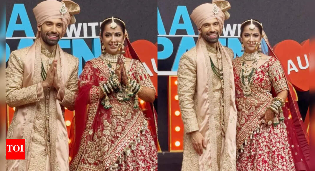 Avika Gor marries Milind Chandwani on reality TV show and her red lehenga will leave you awestruck!
