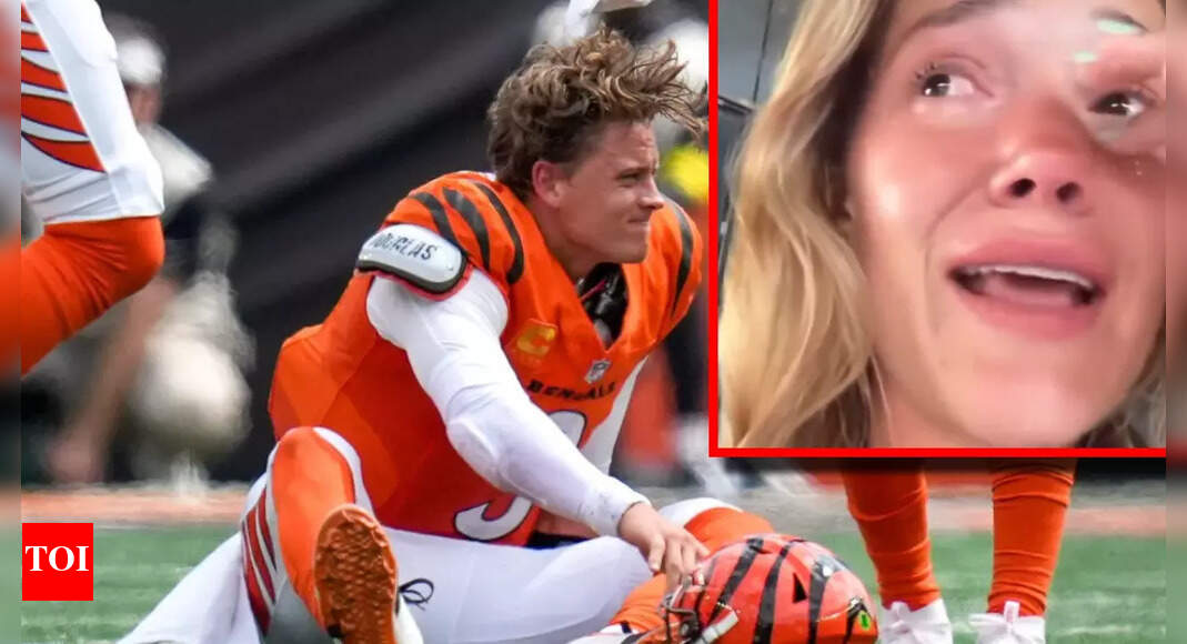 “I’m so f**** lost”: Olivia Ponton breaks down in Paris airport while boyfriend Joe Burrow remains sidelined