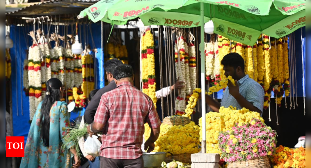 Prices of jasmine, other flowers rise ahead of festivals