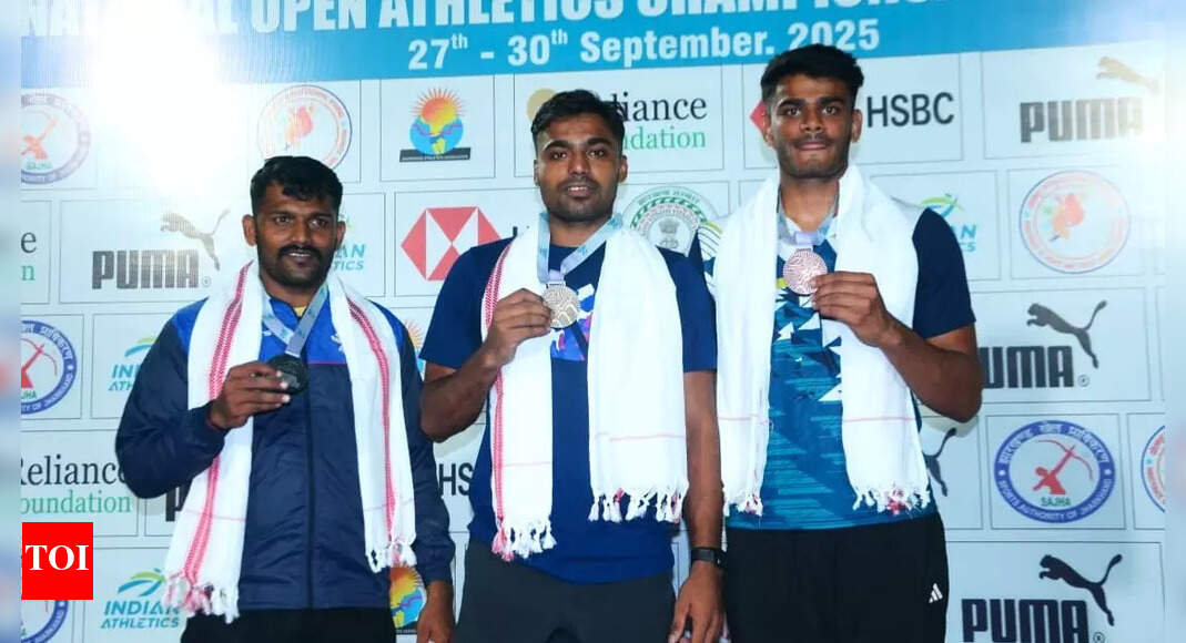 Nehra joins javelin’s 80m club to claim gold at National Open Athletics