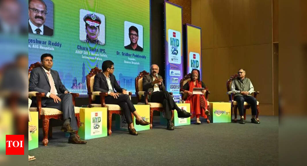 Hyderabad Vision 2047: Focus on Equitable Healthcare, Education, and Safety | Hyderabad News - The Times of India