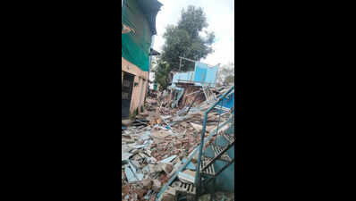 Illegal structures built by gangster Andekar, family members demolished in Nana Peth