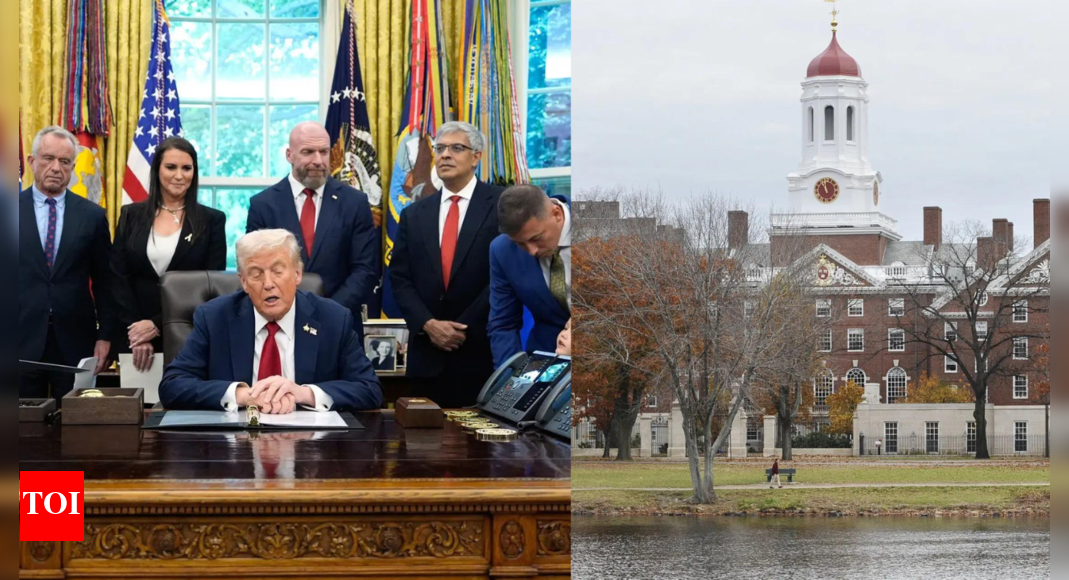 ‘Reached a deal with Harvard’: Trump claims 0 mn settlement; AI trade schools in focus