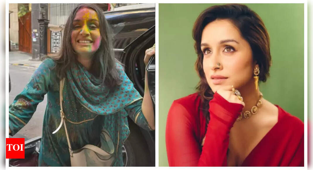 Shraddha shares throwback Holi pic six months later in quirky post