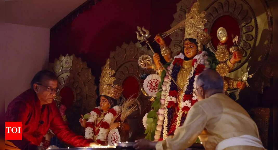 Durga Puja in Houston: Honoring tradition with midnight Sandhi puja and vibrant alpona