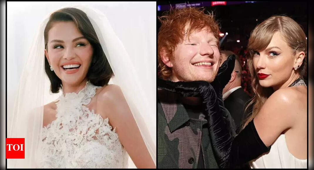 Did ‘Bestie’ Taylor Swift and Ed Sheeran give speeches at Selena Gomez and Benny Blanco's wedding? Here's what we know
