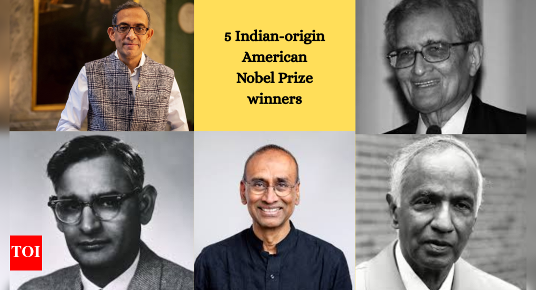 5 Indian-origin Nobel Prize winners in the US: Where they studied and what they won for