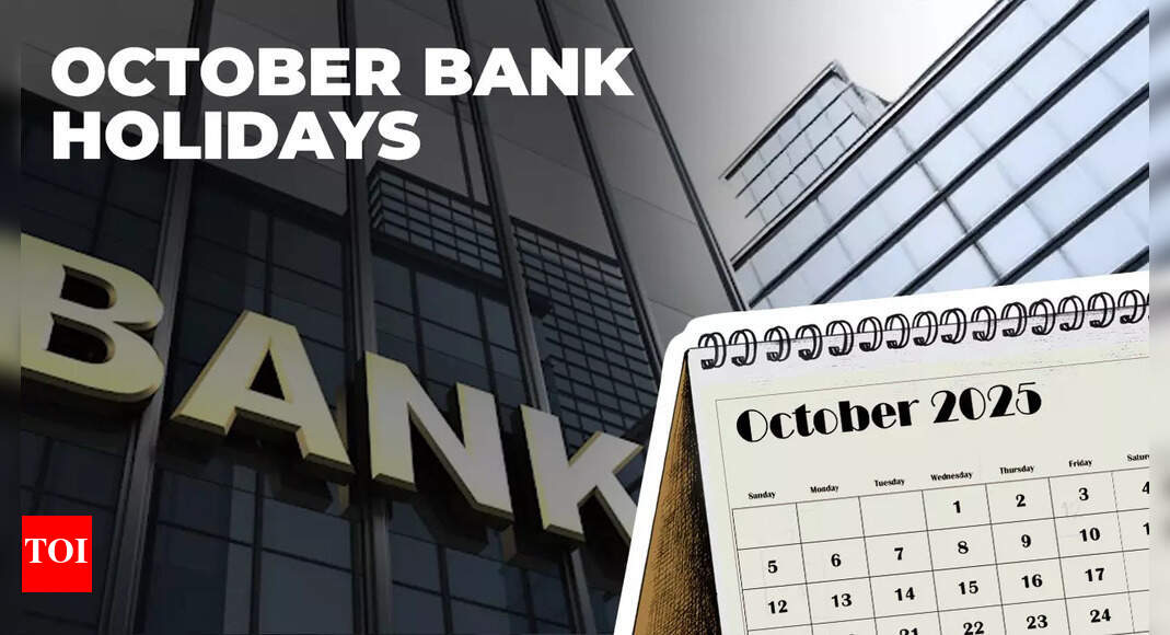 October 2025 bank holidays: Banks to be closed on several days this festive season! Check state-wise holiday list