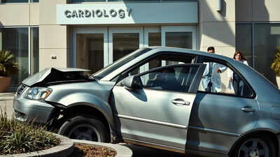 'God was watching out': Virginia man suffers heart attack while driving; crashes at cardiologist’s office