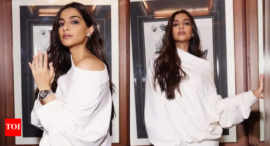 Sonam wears oversized outfit amid pregnancy rumours