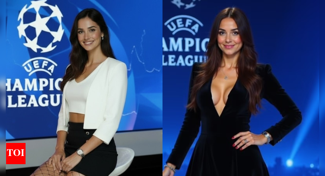 Who is Eysan Aksoy? Stunning AI Champions League presenter fooling thousands online