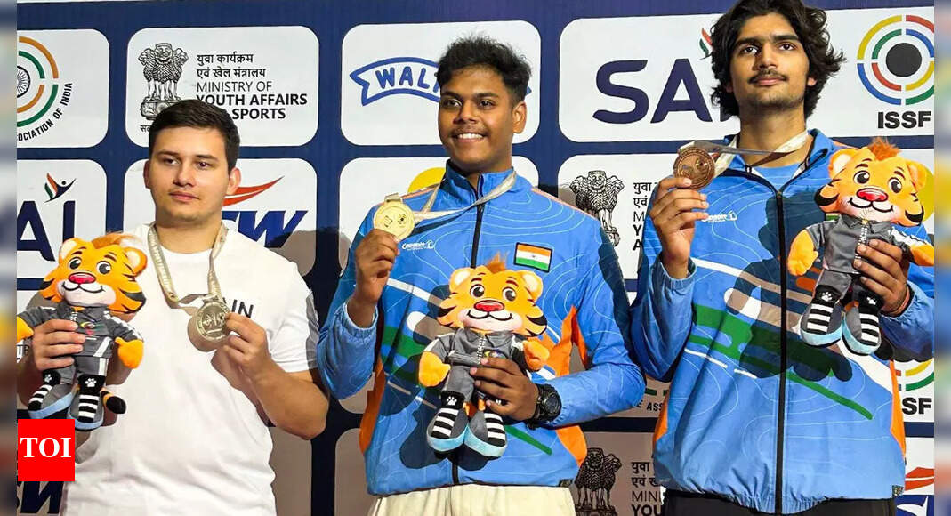 Mukesh Nelavalli wins gold, Tejaswani Singh silver on concluding day of Jr Shooting World Cup