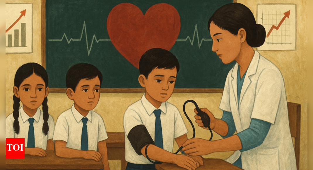 Indian children show adult-like heart risks as early as age 5