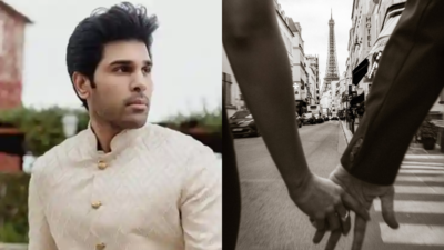 Allu Sirish gets engaged to Nayanika: Allu Arjun's brother announces big news on grandfather Allu Ramalingaiah's birth anniversary