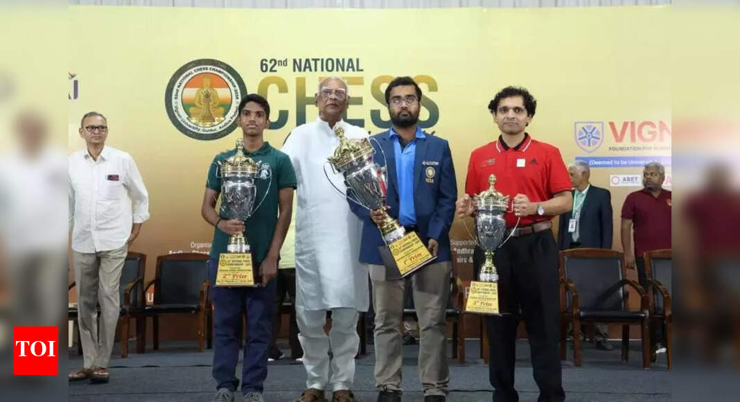 Grandmaster Iniyan wins 62nd national chess championship | Vijayawada ...