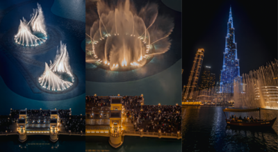 Big night for Dubai: Thousands flock to Burj Lake as Dubai Fountain dances again after 5 months