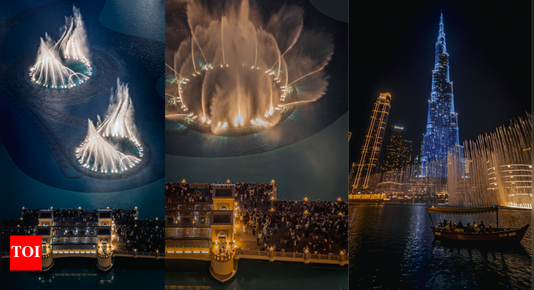 Big night for Dubai: Thousands flock to Burj Lake as Dubai Fountain dances again after 5 months