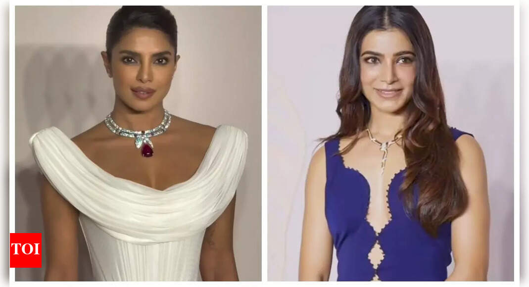 Priyanka Chopra and Samantha reunite; 'Citadel' stars make fans swoon over their glamourous appearances - WATCH