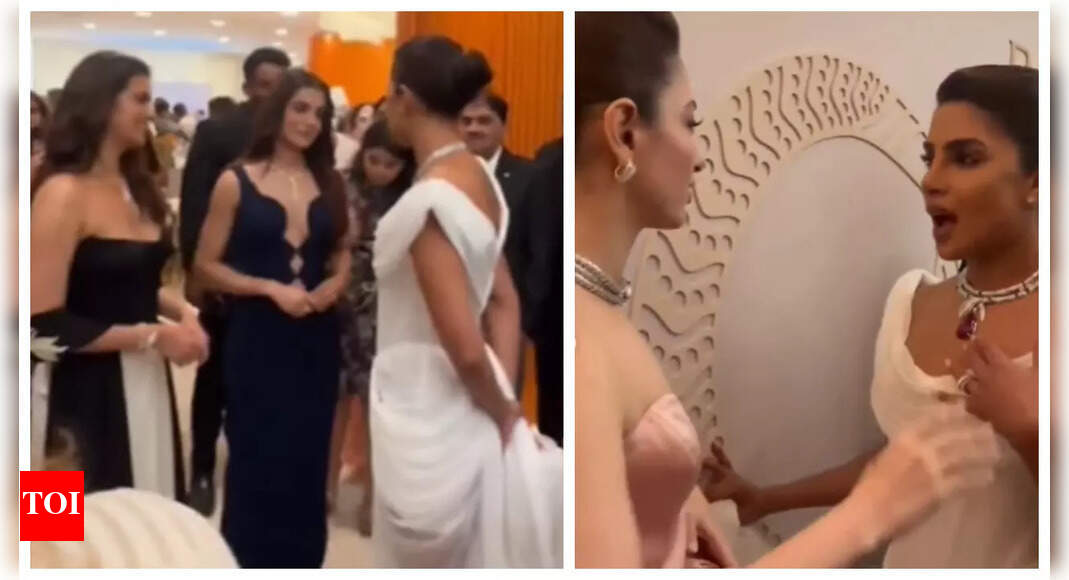 Priyanka Chopra praises Tamannaah Bhatia, meets Samantha Ruth Prabhu and Keerthy Suresh at an event - WATCH