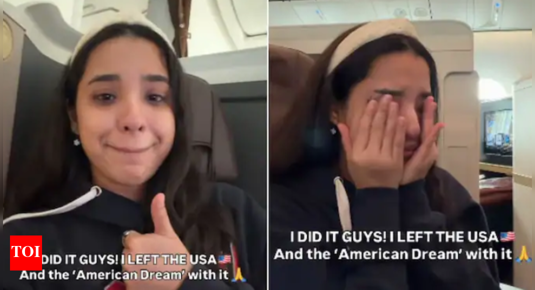 Indian woman leaves US in tears after layoff, says 