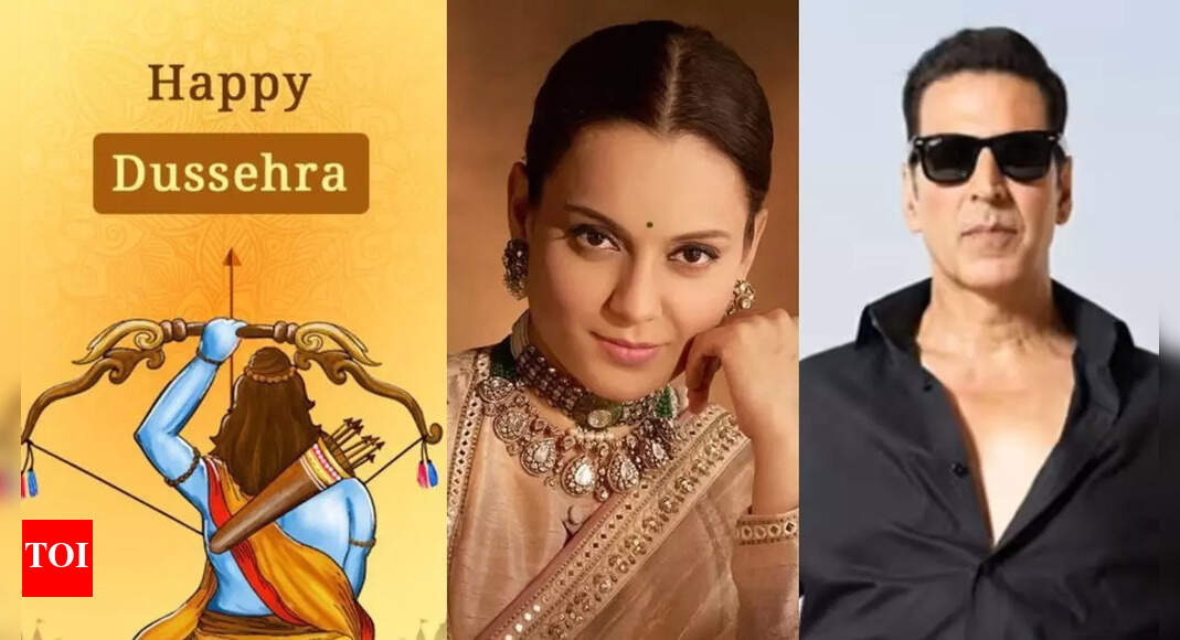 Dussehra 2025: Kangana Ranaut, Akshay Kumar, Anupam Kher and other Bollywood stars share festive wishes