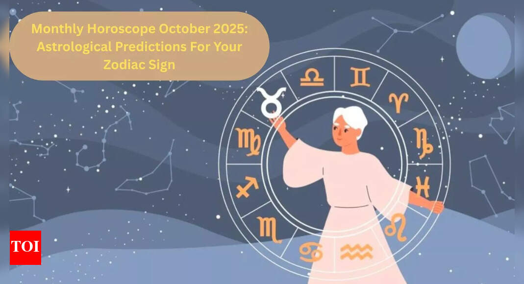 Monthly Horoscope October 2025: Astrological Predictions For Your Zodiac Sign
