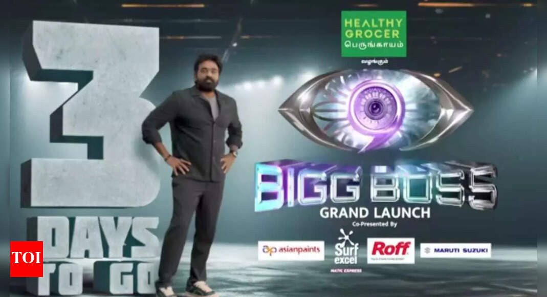 Bigg Boss Tamil 9: Only 3 days to go for the much-awaited premiere