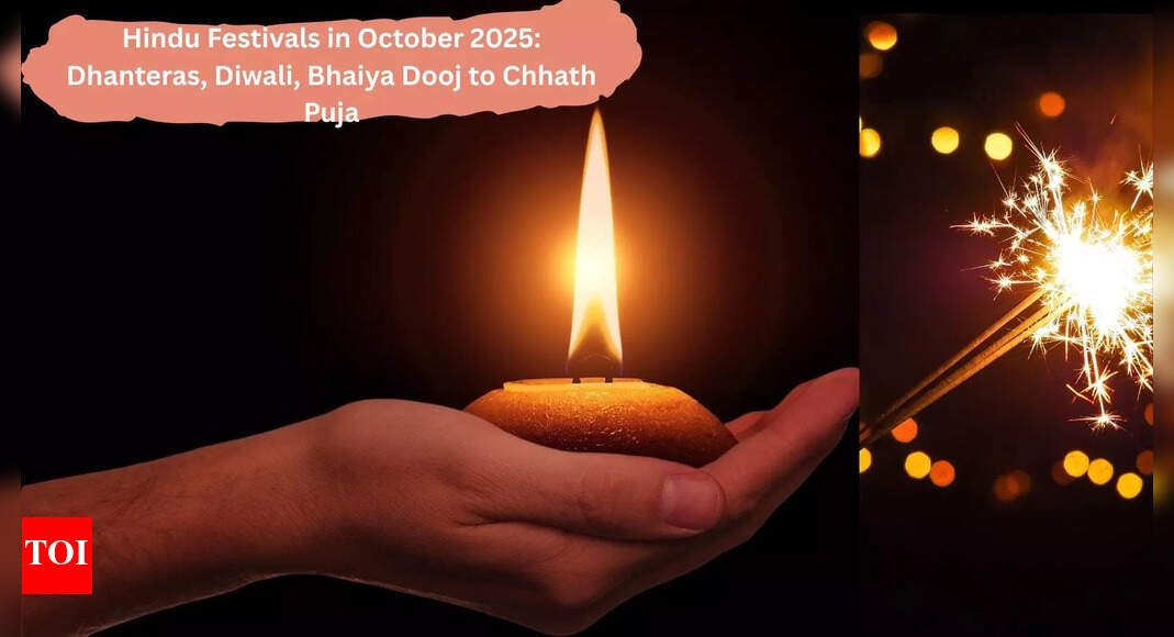 Hindu Festivals in October 2025: Dhanteras, Diwali, Bhaiya Dooj to Chhath Puja