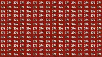 Prueba de la vista: Solo una persona con ojos súper agudos puede detectar el extraño '574' en solo 7 segundos