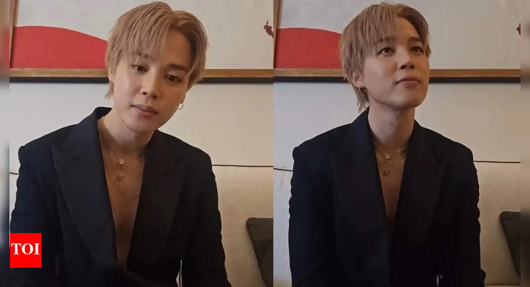 BTS's Jimin admits 'life isn't easy' as he reconnects with fans