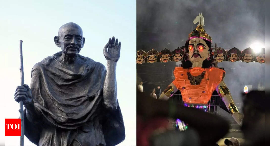 Gandhi Jayanti, Dussehra fall on the same day: Meme tsunami hits social media