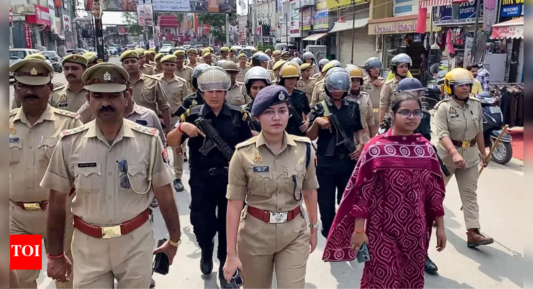 Drones in air, police on streets: Security beefed up in Bareilly as four districts put on alert; internet service suspended