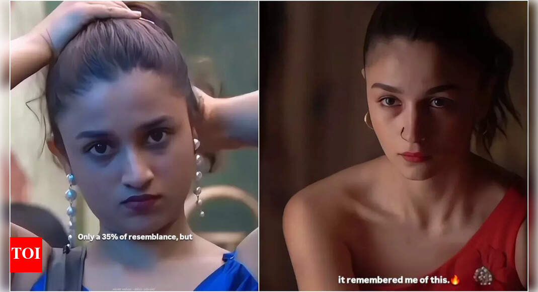Bigg Boss Malayalam 7: Fans call Noora 'Kerala's Alia Bhatt' as her resemblance to the Bollywood star goes viral