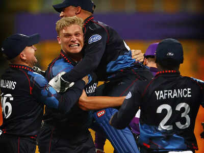 JJ Smit stars as Namibia beat Tanzania to qualify for fourth consecutive T20 World Cup
