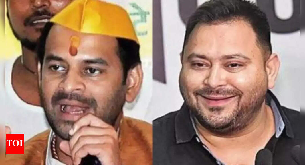 <div>'Just like Laxman did in case of Ram': Tej Pratap says Tejashwi should be respectful towards him</div>