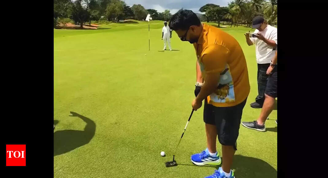 'Ball went everywhere …': Pant's hilarious golf fail goes viral – Watch